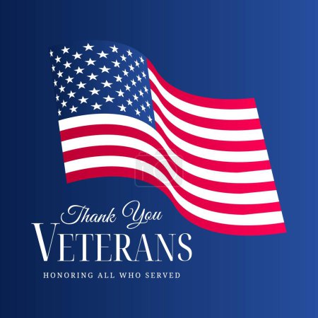Thank You Veterans greeting card