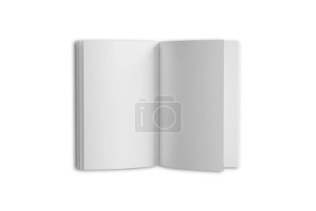 Photo for Open book mockup. 3d rendering - Royalty Free Image