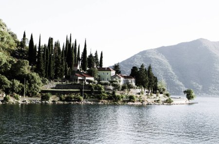 Photo for Manastir Banja Monastery between Risan and Perast, Montenegro Stock Photo - Royalty Free Image