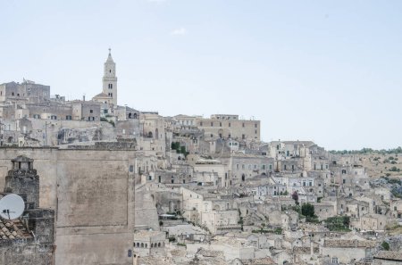 Photo for View of historical stone center of Matera stock photo - Royalty Free Image