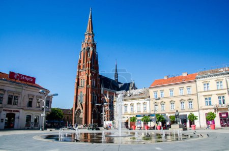 Photo for The main square in Osijek, Croatia - Royalty Free Image