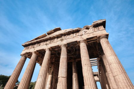 Photo for Athens, Greece - March 03, 2024: Temple of Hephaestus in Ancient Agora - Royalty Free Image