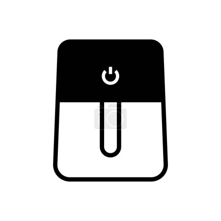 Ilustración de Freidora simple icono vector. Panadería frita. Comida para cocinar. Alimentos saludables a base de chips. vector de cocina - Imagen libre de derechos