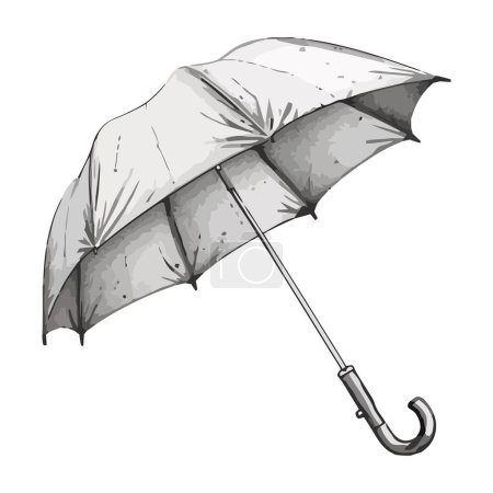 Illustration for Vector illustration umbrella icon isolated - Royalty Free Image