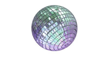 Téléchargez les photos : Miroir boule de disco rendu 3d - en image libre de droit