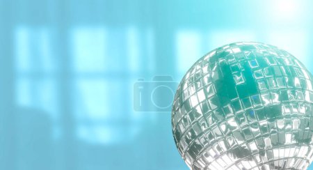 Téléchargez les photos : Miroir boule de disco rendu 3d - en image libre de droit