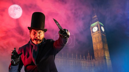 Photo for A maniac from 19th century England and London, Jack the Ripper - Royalty Free Image