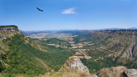 Photo for Delika canyon in the Monte Santiago Natural Park, located between the provinces of Alava, Burgos and Bizkaia (Spain) - Royalty Free Image