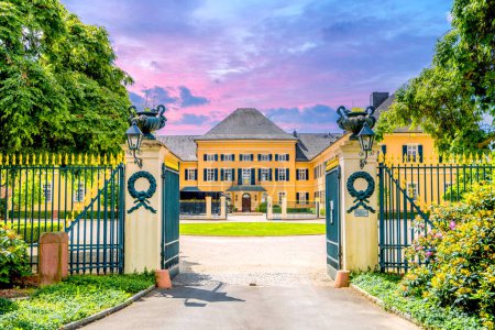 Téléchargez les photos : Château Johannisberg, Ruedesheim, Hesse, Allemagne - en image libre de droit