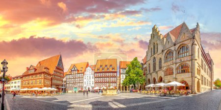 Téléchargez les photos : Old city of Hildesheim, Germany - en image libre de droit