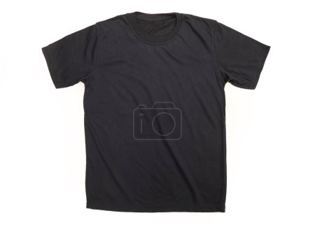 Olive T-Shirt-Attrappe, Vorder- und Rückansicht. Männliches Modell in schlichter weißer T-Shirt-Attrappe. T-Shirt-Design-Vorlage. Leeres T-Shirt zum Bedrucken.