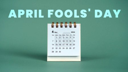 Téléchargez les photos : Avril Fête des fous avec le mois civil d'avril 2024 - en image libre de droit
