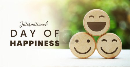 International day of happiness. World Happiness Day