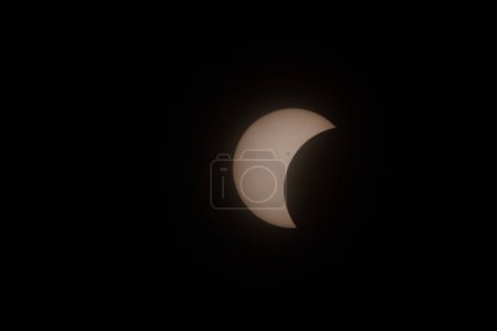 Total solar eclipse from Mount Magazine just outside of Paris, Arkansas on April 8, 2024