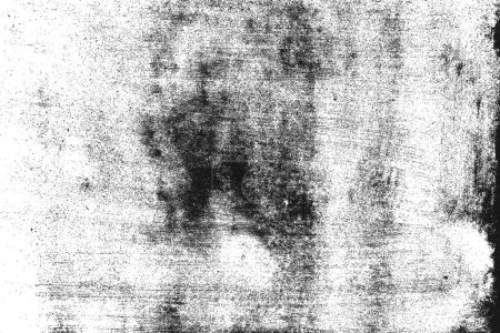 Foto de Superposición de fondo blanco. Grunge polvo angustiado partícula blanco y negro - Imagen libre de derechos