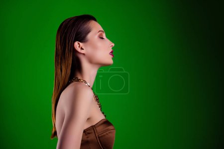 Photo for Photo of hot chic lady have date with wealthy boyfriend on valentine day feel teasing passionate. - Royalty Free Image