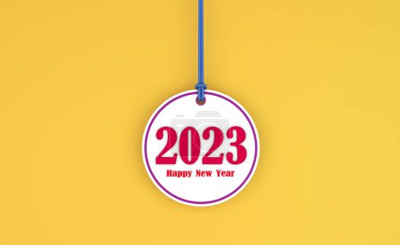Photo for New Year 2023 Creative Design Concept - 3D Rendered Image - Royalty Free Image