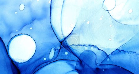 Gorgeous digitally created alcohol inkscapes with lovely marble colors and designs for use as background or wallpaper-stock-photo