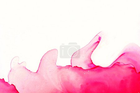 Photo for Modern abstract painting. Colorful flowing art painting. Geometric background. - Royalty Free Image