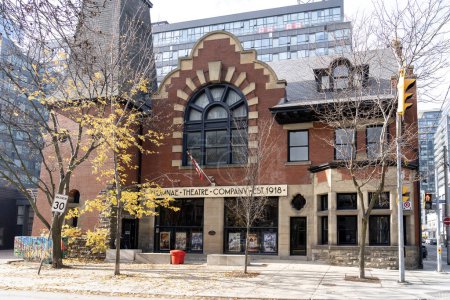 Photo for Toronto, Canada - November 9, 2020: Alumnae Theatre building in Toronto. Founded in 1918, Alumnae Theatre is the oldest theatre society in Toronto. - Royalty Free Image