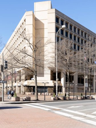 Téléchargez les photos : Federal Bureau of Investigation, FBI, J. Edgar Hoover Building, 935 Pennsylvania Avenue, Washington DC - en image libre de droit