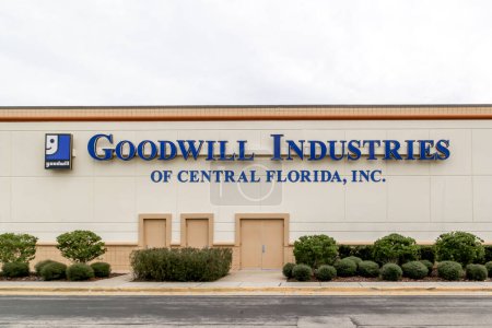 Photo for Orlando, Florida, USA- February 7, 2020: Goodwill Industries of Central Florida in Orlando, Florida, USA, a Non-profit organization. - Royalty Free Image
