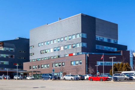 Téléchargez les photos : Toronto, Ontario, Canada- 15 mars 2020 : Holland Bloorview Kids Rehabilitation Hospital à Toronto, Canada, le plus grand hôpital de réadaptation pour enfants au Canada. - en image libre de droit