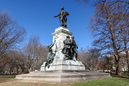 Téléchargez les photos : Mémorial de Thaddeus Kosciuszko dans le parc Lafayette. - en image libre de droit