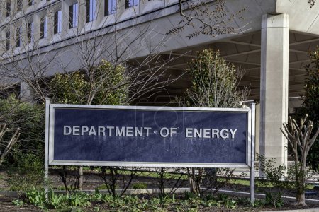 Photo for Washington D.C., USA - February 29, 2020: United States Department of Energy (DOE) headquarters building in Washington, D.C. USA. - Royalty Free Image