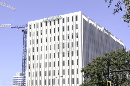 Foto de Tampa, FL, USA - 8 de enero de 2022: Tampa Bay Times office building in Tampa, FL, USA. - Imagen libre de derechos
