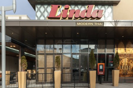 Téléchargez les photos : Linda, un restaurant situé dans un centre commercial glorifié - en image libre de droit