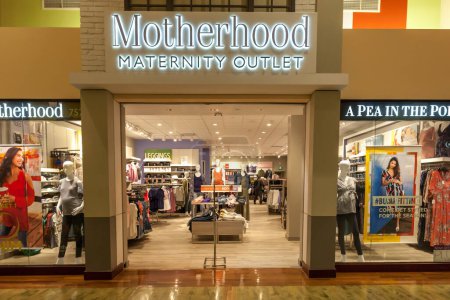 Photo for Toronto, Canada - March 3, 2018: Motherhood Maternity storefront in Vaughan Mills in Toronto. - Royalty Free Image