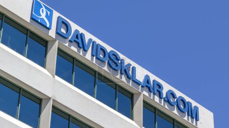 Photo for Toronto, Canada - June 11, 2018: DavidSklar.com sign on their head office building in Toronto; David Sklar & Associates Inc. a Licensed Insolvency Trustees Serving the GTA Area. - Royalty Free Image