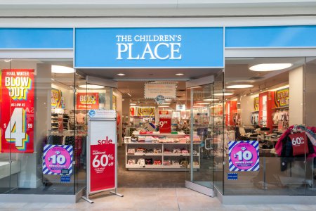 Photo for Toronto, Canada - January 19, 2018:Children's Place store front in the Fairview Mall in Toronto. Children's Place Inc. is an American specialty retailer of childrens apparel and accessories. - Royalty Free Image