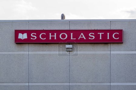 Photo for Markham, Ontario, Canada - June 16, 2018: Scholastic Canada sign in Markham, Ontario, Canada. Scholastic Corporation is an American multinational publishing, education and media company. - Royalty Free Image