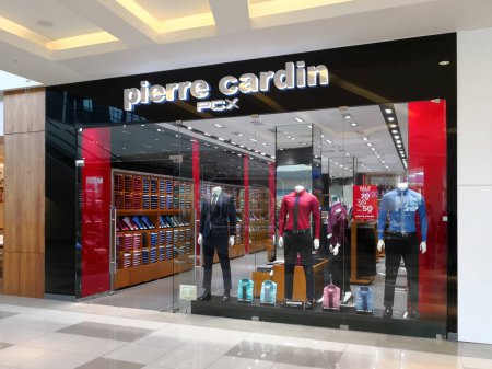 Photo for Alajuela, Costa Rica - October 4, 2018: Pierre Cardin store at City Mall in Alajuela near San Jose, Costa Rica. Pierre Cardin is a French fashion designer. - Royalty Free Image