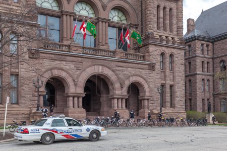 Foto de Edificio Legislativo de Ontario en Queen 's Park, Toronto, Canadá Ontario Legislative Bui - Imagen libre de derechos