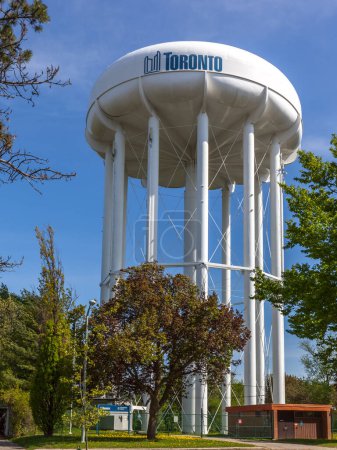 Photo for Toronto, Ontario, Canada - May 18, 2018: City of Toronto Water Tower. - Royalty Free Image