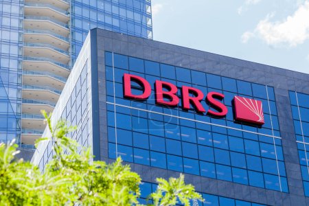 Photo for Toronto, Canada - June 19, 2018: Sign of DBRS on the Headquarters building in Toronto. DBRS is a global credit rating agency (CRA). - Royalty Free Image