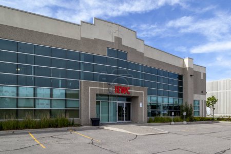 Photo for Aurora, Ontario, Canada - June 10, 2018: Entrance of IEWC in Aurora, Ontario, Canada. IEWC is a American global supplier of electrical wire and cable, wire management and broadcast and AV products. - Royalty Free Image