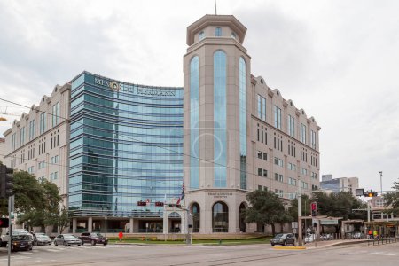 Photo for Houston, Texas, USA - September 22, 2018: Building of Memorial Hermann in Houston, US. Memorial HermannTexas Medical Center is a nationally ranked hospital at the Texas Medical Center. - Royalty Free Image