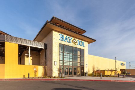 Photo for San Jose, California, USA - March 30, 2018: Exterior view of Bay 101, a cardroom in California offers poker cash games and tournaments and special "California" style table games. - Royalty Free Image
