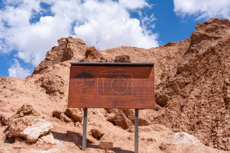 Téléchargez les photos : Panneau Bienvenido Valle de Marte - en image libre de droit