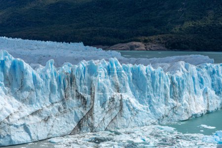 Photo for A large iceberg floating on the water near Upsala glacier, Santa Cruz Province, Argentina. - Royalty Free Image