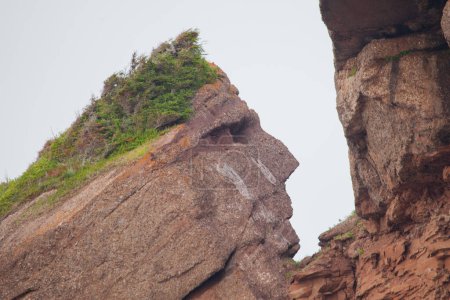 Foto de Formación de rocas indias en Quebec - Imagen libre de derechos