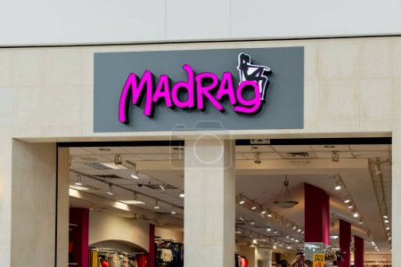 Photo for Orlando, Florida, USA - January 27, 2022: Madrag store at a shopping mall in Orlando, Florida, USA. Madrag is a chain retailer bringing the latest fashions to trendsetting young women. - Royalty Free Image