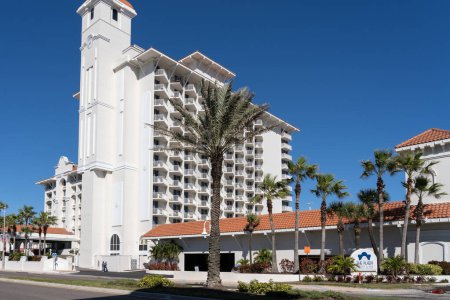 Photo for Daytona Beach, Florida, USA - January 17, 2022: The Plaza Resort and Spa hotel in Daytona Beach, Florida, USA. - Royalty Free Image