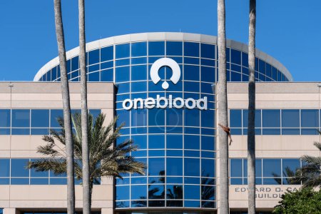 Téléchargez les photos : Orlando, Floride, États-Unis - 30 janvier 2022 : Siège de OneBlood à Orlando, Floride, États-Unis. OneBlood est un actif communautaire sans but lucratif chargé de fournir du sang sûr, disponible et abordable.. - en image libre de droit