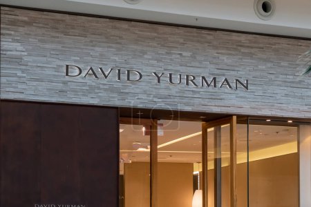 Photo for Orlando, Florida, USA - February 6, 2022: A David Yurman store in a shopping mall. David Yurman Enterprises LLC is a privately held American jewelry company. - Royalty Free Image