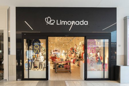 Photo for Orlando, Florida, USA - January 27, 2022: Limonada store at a shopping mall in Orlando, Florida, USA. Limonada offers unique designs for extraordinary girls. - Royalty Free Image